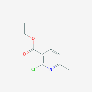 molecular formula C9H10ClNO2 B1590914 2-氯-6-甲基烟酸乙酯 CAS No. 39073-14-8