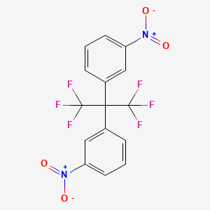 B1590917 2,2-Bis(3-nitrophenyl)hexafluoropropane CAS No. 64465-34-5