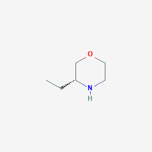 molecular formula C6H13NO B1590941 (R)-3-乙基吗啉 CAS No. 74572-05-7