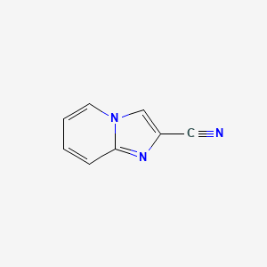 molecular formula C8H5N3 B1590944 Imidazo[1,2-a]pyridine-2-carbonitrile CAS No. 38922-79-1