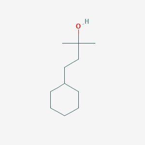 molecular formula C11H22O B1590949 4-Cyclohexyl-2-methyl-2-butanol CAS No. 83926-73-2