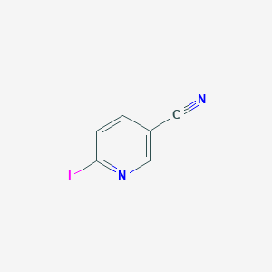 molecular formula C6H3IN2 B1590974 6-碘烟酸腈 CAS No. 289470-22-0