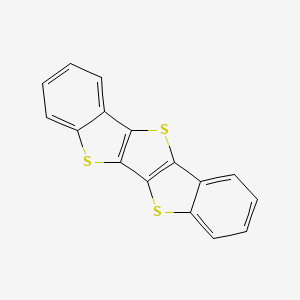 molecular formula C16H8S3 B1590991 噻吩并[3,2-b:4,5-b']双[1]苯并噻吩 CAS No. 241-13-4