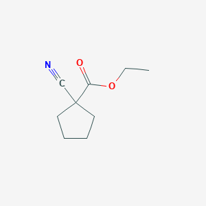 B1590999 Ethyl 1-cyanocyclopentanecarboxylate CAS No. 28247-14-5