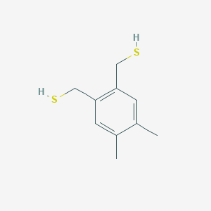 molecular formula C10H14S2 B159100 1,2-苯二甲硫醇，4,5-二甲基- CAS No. 10230-61-2