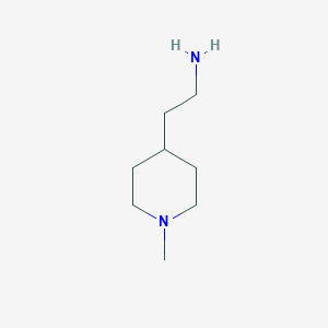 molecular formula C8H18N2 B1591008 2-(1-甲基哌啶-4-基)乙胺 CAS No. 20845-38-9