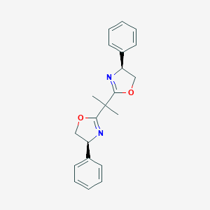 B159101 Oxazole, 2,2'-(1-methylethylidene)bis[4,5-dihydro-4-phenyl-, (4S,4'S)- CAS No. 131457-46-0