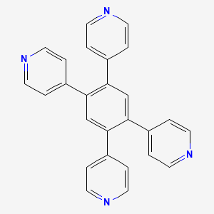 molecular formula C26H18N4 B1591010 1,2,4,5-四(吡啶-4-基)苯 CAS No. 170165-81-8