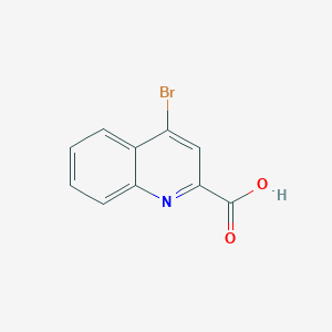 molecular formula C10H6BrNO2 B1591015 4-Bromoquinoline-2-carboxylic acid CAS No. 209003-46-3