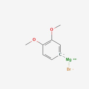 molecular formula C8H9BrMgO2 B1591023 3,4-Dimethoxyphenylmagnesium bromide CAS No. 89980-69-8