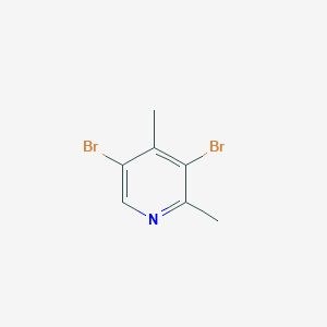 molecular formula C7H7Br2N B1591026 3,5-Dibromo-2,4-dimethylpyridine CAS No. 29976-20-3