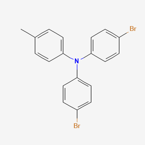 B1591048 4-Bromo-N-(4-bromophenyl)-N-(p-tolyl)aniline CAS No. 100308-67-6