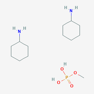 B1591080 mono-Methyl phosphate bis(cyclohexylammonium) salt CAS No. 7023-27-0