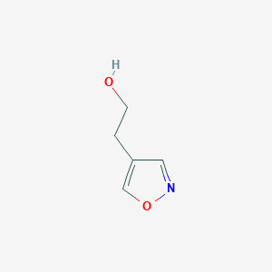 molecular formula C5H7NO2 B1591093 2-(异噁唑-4-基)乙醇 CAS No. 884504-75-0