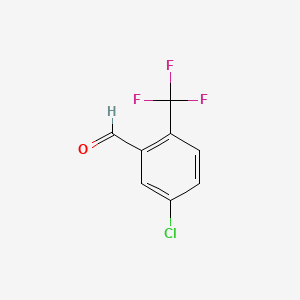molecular formula C8H4ClF3O B1591102 5-氯-2-(三氟甲基)苯甲醛 CAS No. 90381-07-0