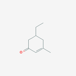 B1591129 5-Ethyl-3-methylcyclohex-2-enone CAS No. 40920-68-1