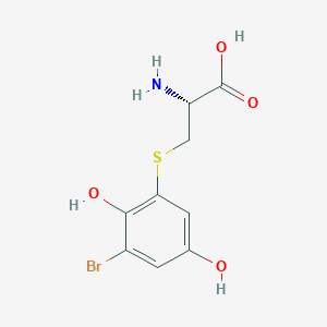 B159114 2-Bromo-6-cystein-S-ylhydroquinone CAS No. 127391-97-3