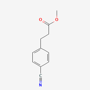 B1591146 Methyl 3-(4-cyanophenyl)propanoate CAS No. 75567-85-0