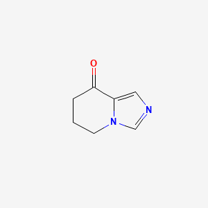molecular formula C7H8N2O B1591165 6,7-二氢咪唑并[1,5-a]吡啶-8(5H)-酮 CAS No. 426219-51-4