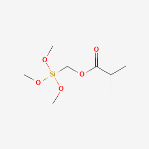 B1591231 2-Propenoic acid, 2-methyl-, (trimethoxysilyl)methyl ester CAS No. 54586-78-6