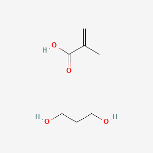 molecular formula C7H14O4 B1591248 2-Methylprop-2-enoic acid;propane-1,3-diol CAS No. 25852-49-7