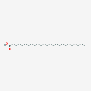 molecular formula C25H50O2 B159125 二十五烷酸 CAS No. 506-38-7