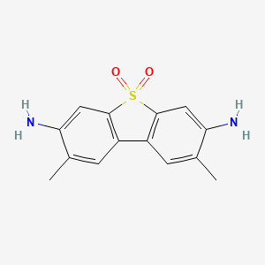 molecular formula C28H28N4O4S2 B1591250 邻二甲苯胺砜 CAS No. 55011-44-4