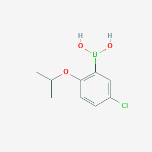molecular formula C9H12BClO3 B1591254 5-Chloro-2-isopropoxyphenylboronic acid CAS No. 352534-87-3