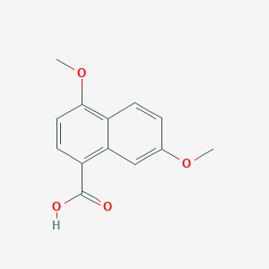 molecular formula C13H12O4 B1591259 4,7-Dimethoxy-1-naphthoic acid CAS No. 90381-45-6