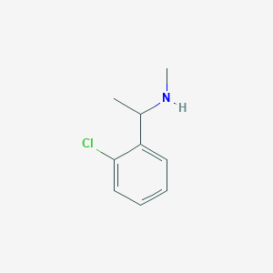 molecular formula C9H12ClN B1591267 1-(2-氯苯基)-N-甲基乙胺 CAS No. 51586-22-2