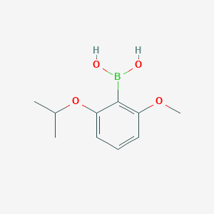 B1591321 2-Isopropoxy-6-methoxyphenylboronic acid CAS No. 870778-88-4