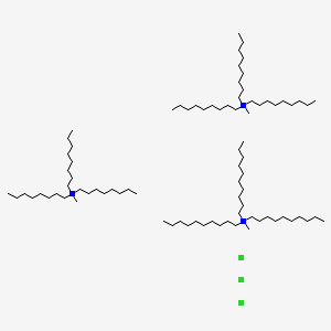 B1591328 Methyltrialkyl(C8-C10)ammonium chloride CAS No. 72749-59-8