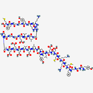 B1591342 Peptide F CAS No. 75718-92-2