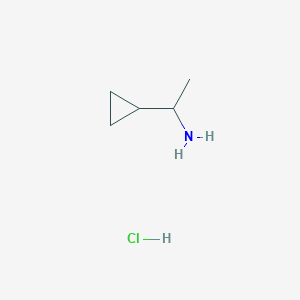 molecular formula C5H12ClN B1591356 1-环丙基乙胺盐酸盐 CAS No. 42390-64-7