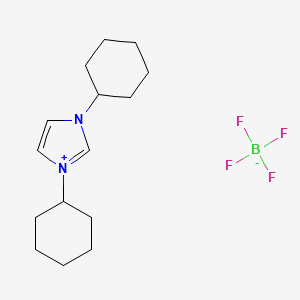 molecular formula C15H25BF4N2 B1591372 1,3-二环己基咪唑四氟硼酸盐 CAS No. 286014-38-8