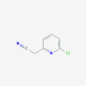 B1591404 2-(6-Chloropyridin-2-yl)acetonitrile CAS No. 75279-60-6