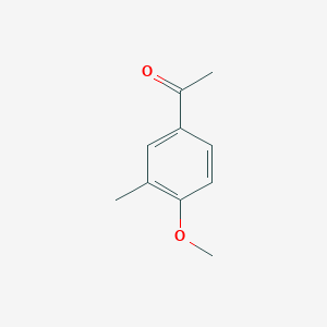 molecular formula C10H12O2 B159142 1-(4-甲氧基-3-甲基苯基)乙酮 CAS No. 10024-90-5