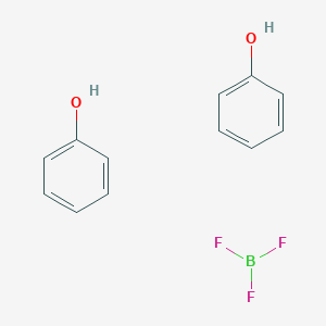 molecular formula C12H12BF3O2 B1591441 苯酚-三氟化硼（2/1） CAS No. 462-05-5