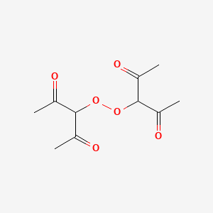 B1591444 2,4-Pentanedione, peroxide CAS No. 37187-22-7