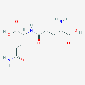 molecular formula C10H17N3O6 B159147 γ-谷氨酰谷氨酰胺 CAS No. 10148-81-9