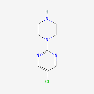 molecular formula C8H11ClN4 B1591478 5-Chloro-2-(piperazin-1-YL)pyrimidine CAS No. 59215-40-6