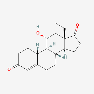 molecular formula C19H26O3 B1591480 11a-Hydroxy-18-methylestr-4-ene-3,17-dione CAS No. 53067-82-6