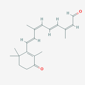 molecular formula C₂₀H₂₆O₂ B015915 4-氧视黄醛 CAS No. 33532-44-4