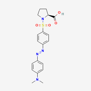 molecular formula C19H22N4O4S B1591518 Dabsyl-L-脯氨酸 CAS No. 89131-09-9