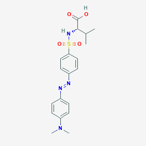 molecular formula C19H24N4O4S B1591519 Dabsyl-L-缬氨酸 CAS No. 89131-11-3