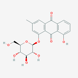 molecular formula C21H20O9 B1591521 Chrysophanein CAS No. 4839-60-5
