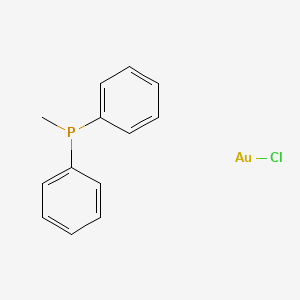 molecular formula C13H13AuClP B1591536 氯(甲基二苯基膦)金(I) CAS No. 38686-38-3