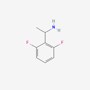 molecular formula C8H9F2N B1591544 1-(2,6-二氟苯基)乙胺 CAS No. 870849-40-4