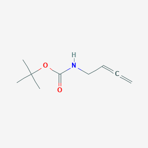 molecular formula C9H15NO2 B1591557 1-(Boc-氨基)-2,3-丁二烯 CAS No. 92136-43-1