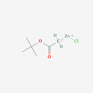 molecular formula C6H11ClO2Zn B1591561 2-叔丁氧基-2-氧代乙基锌氯化物 CAS No. 321745-86-2